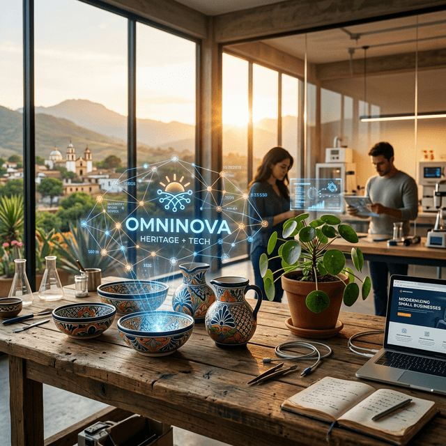 OmniNova Mission and Growth - Mexican Heritage and Technology