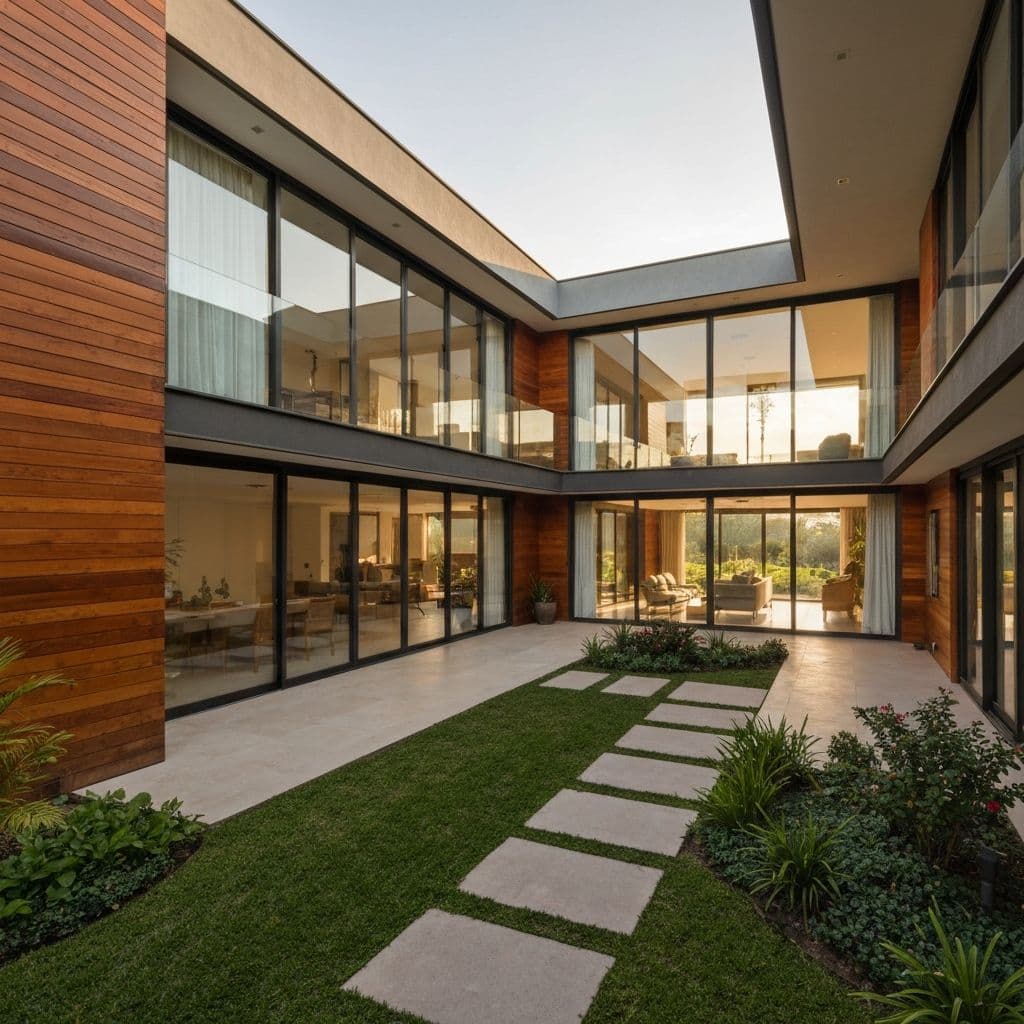 Townhouse Moderno con Jardin