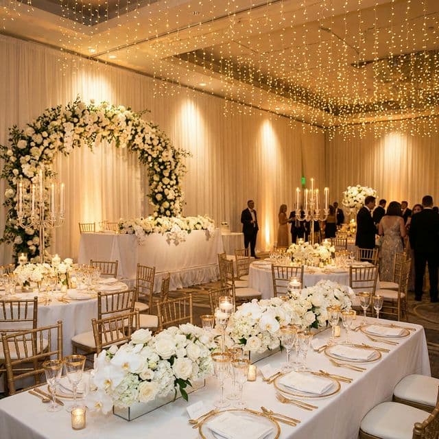 Boda elegante en nuestro salon principal